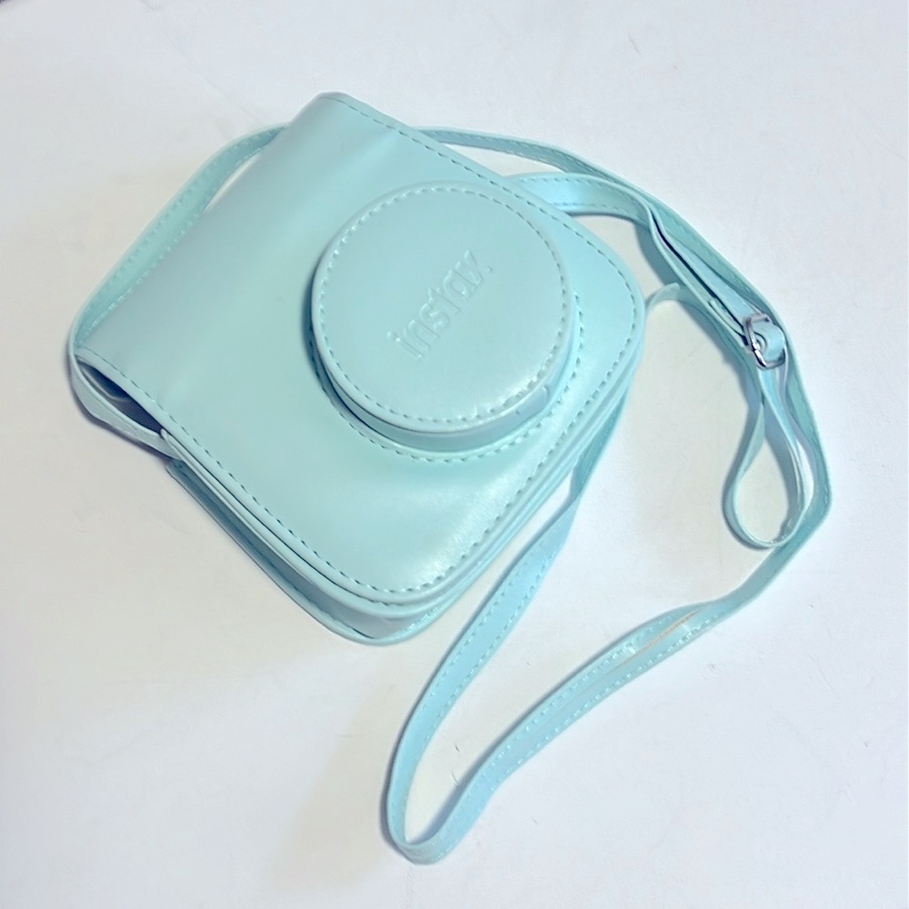 💥3/10 Sale - Fujifilm Instax Mini Faux Leather Case Bag with Shoulder Strap